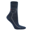 11915- Dámske bavlnené ponožky "JEANS" - 3 páry/bal.
