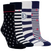 12041 - Dámske bavlnené ponožky "OSTSEE" - 3 páry/bal.