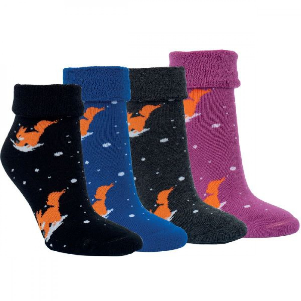 12796 - Dámske termo ponožky "EICHHÖRNCHEN" - 2 páry/bal.