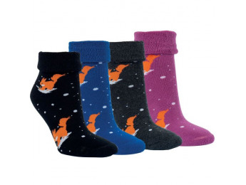 12796 - Dámske termo ponožky "EICHHÖRNCHEN" - 2 páry/bal.