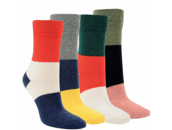 13405 - Dámske ponožky "COLORE" - 2 páry/bal.