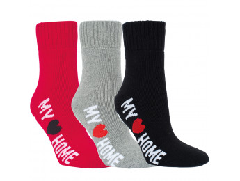 14494 -Dámske domáce termo ponožky "MY HOME" - 1 pár