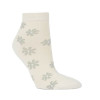 15245 - Dámske bambusové členkové ponožky "GÄNSEBLÜMCHEN" - 3 páry-bal.