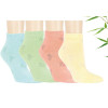 15250-Dámske bambusové členkové ponožky ,,SOMMERWIESE"-3páry/bal.