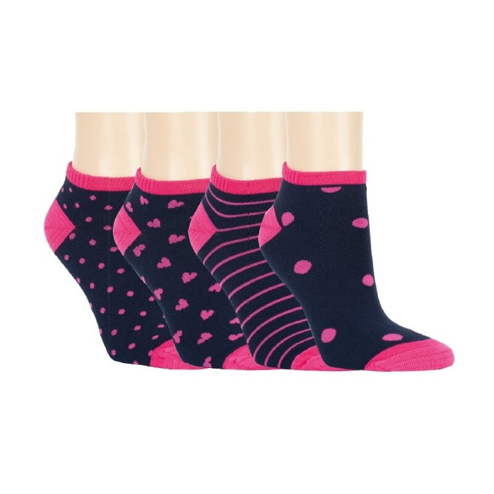 15366-Dámske bambusové ťapky "HALLO FRÜHLING"-3páry/bal.