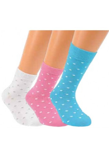 20873 - Detské ponožky "TUPFEN" - 3 páry/bal.