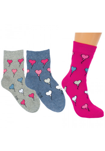 20882 - Detské ponožky "LUFTBALLON" - 3 páry/bal.