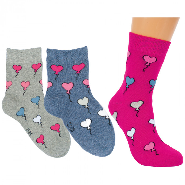 20882 - Detské ponožky "LUFTBALLON" - 3 páry/bal.