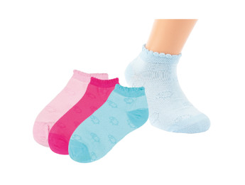 21245 - Detské bavlnené ťapky "SHEEP" - 3 páry/bal.