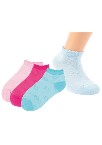 21245 - Detské bavlnené ťapky "SHEEP" - 3 páry/bal.