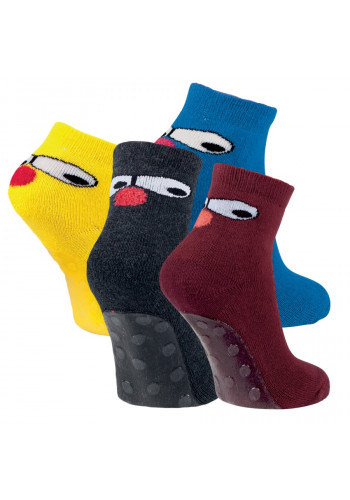 22125- Detské froté protišmikové ponožky "GUMMI SOHLE" - 1 pár