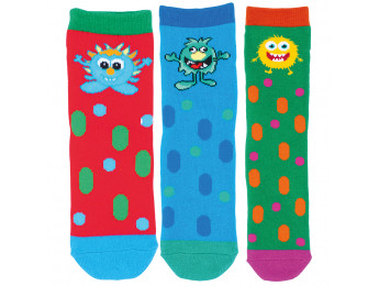 22127 - Detské froté ponožky "MONSTER FREDDY" - 2 pár/bal.