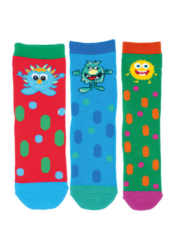 22127 - Detské froté ponožky "MONSTER FREDDY" - 2 pár/bal.