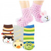 24592-A- Dojčenské froté protišmykové domáce ponožky „RASSELKOPF“ - 1 pár