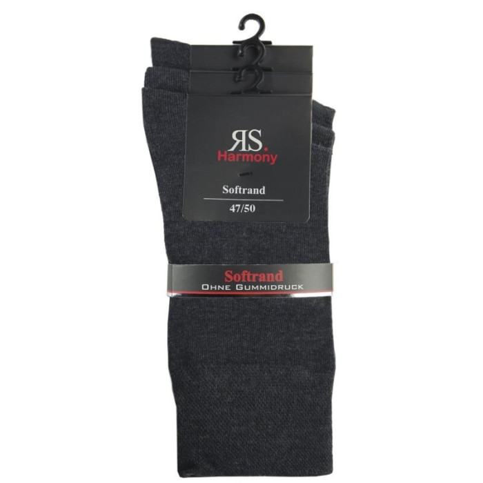 31038 - Pánske nadmerné ponožky  "ANTHRAZIT " - 3 páry/bal.