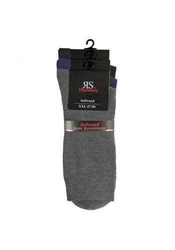 31043- Pánske bavlnené zdravotné ponožky XL "CLASSIC" - 3 páry/bal.