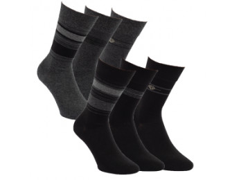32121- Pánske bavlnené ponožky „HAMBURG CITY“-3 páry/bal.
