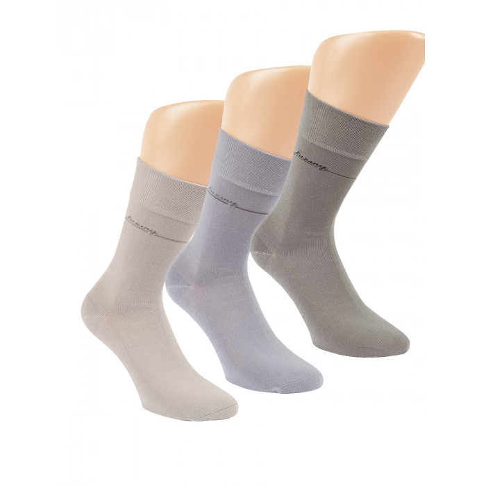 32162 - Pánske bavlnené, zdravotné ponožky "LUXURY" - 3 páry/bal.
