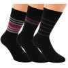 32174 - Pánske bavlnené ponožky " BORDEAUX STYLE"- 3 páry/bal.