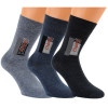 32191 - Pánske bavlnené ponožky "DENIM" - 3 páry/bal.