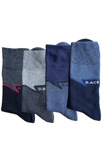 31017-Pánske nadmerné termo ponožky XL „RACE“ -3 páry/bal.