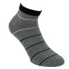 35192 - Pánske členkové ponožky "STREIFEN" - 3 páry/bal.
