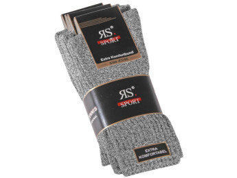 39019- Pánske športové ponožky RS SPORT XXL s komfortným lemom - 4 páry/bal.