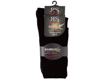 43040- Bambusové ponožky s froté chodidlom  - 2 páry/bal.