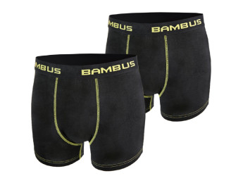 61509 - Pánske bambusové boxerky – čierne - 2 ks/ bal.