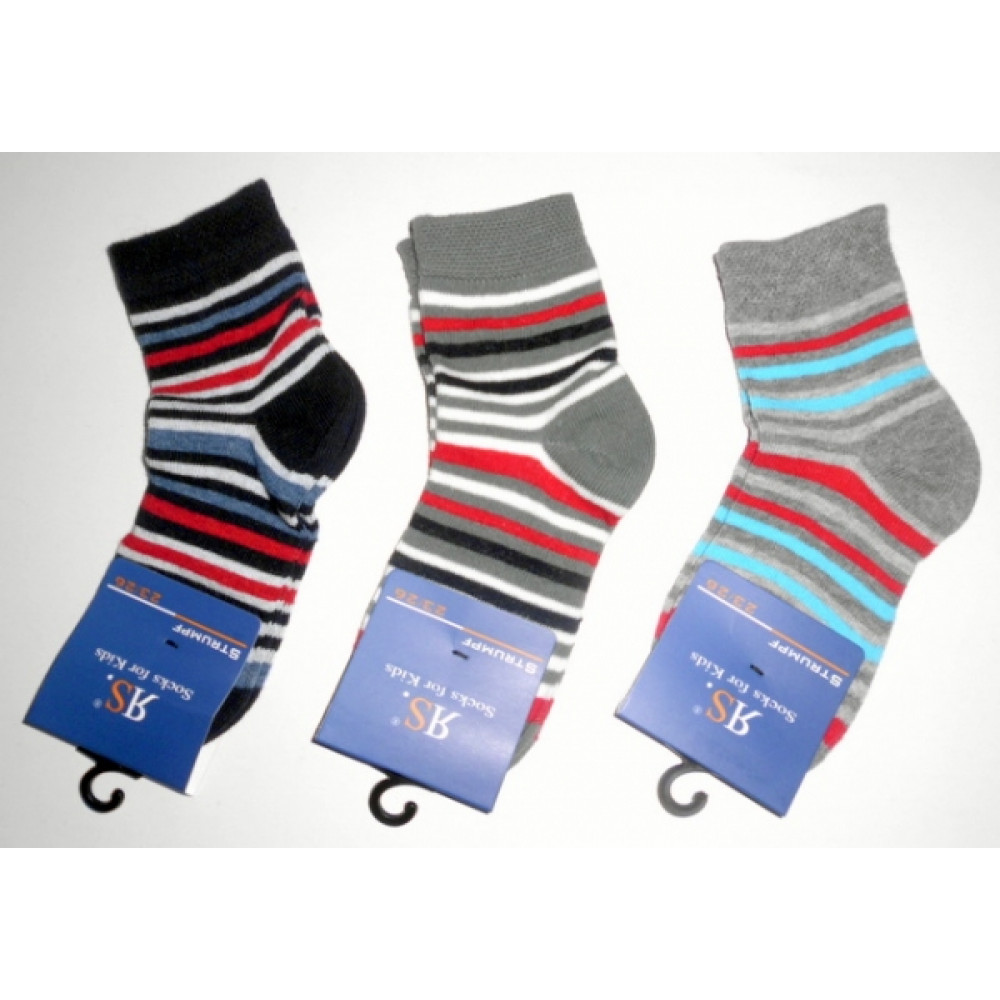 20848 - Chlapčenské bavlnené ponožky - 3 páry/bal.