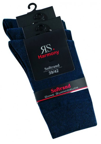 13313- Dámske bavlnené ponožky "MARINE"- 3 páry/bal.