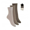 13325 - Dámske bavlnené ponožky "EXTRAFEIN" - 3 páry/bal.