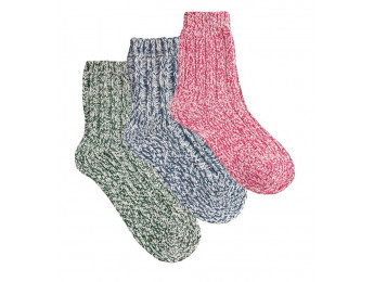 13854- Dámske vlnené ponožky "NORWEGER STYLE"- 2 páry/bal.