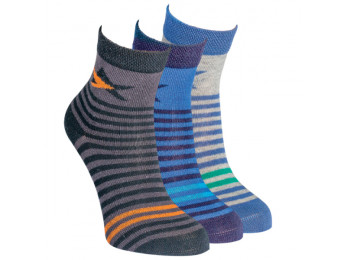 20839 - Detské bavlnené ponožky - 3 páry/bal.