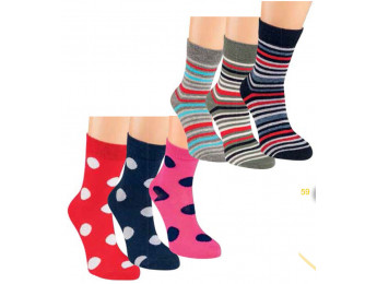 20854-A -Detské prúžkované ponožky „RINGEL“ - 3 páry/bal.