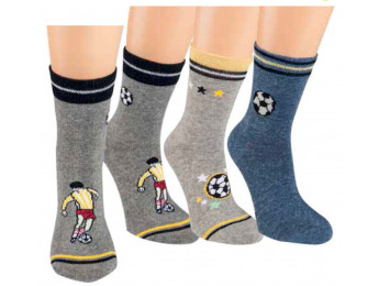 20855- Detské ponožky „FUSSBALL“ - 3 páry/bal.