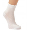 21095- Krajkové bavlnené ponožky "EXTRAFEIN"- 3 páry/bal.