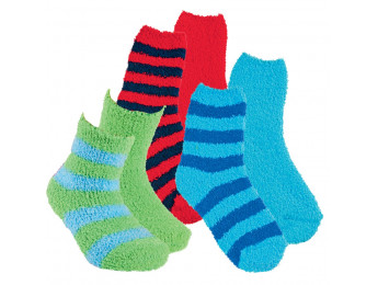 22112- Detské plyšové ponožky "FARBTOPF" - 2 páry/bal.