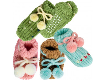 24609- Dojčenské pletené ponožky "BOMMEL" - 1 pár