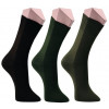 31211- Pánske bavlnené zdravotné ponožky "BRAUN, KHAKI" - 3 páry/bal.