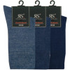 31215- Pánske bavlnené zdravotné ponožky "JEANSTÖNE" - 3 páry/bal.