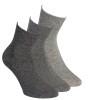 32028- Pánske bavlnené zdravotné skrátené ponožky "SILBER" - 3 páry/bal.