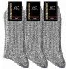 33310- Pánske extra vlnené zdravotné ponožky "HELL" - 3 páry/bal.