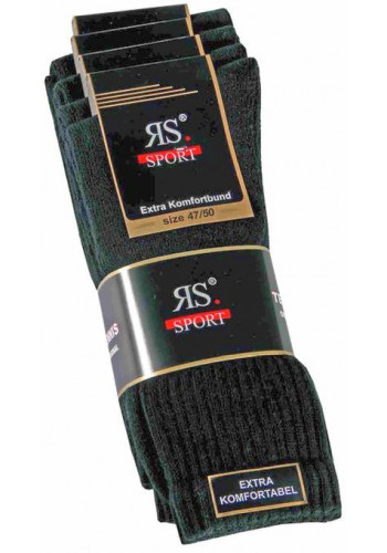 39027- Pánske bavlnené tenisové ponožky „XL, ANTHRAZIT" - 4 páry/bal.