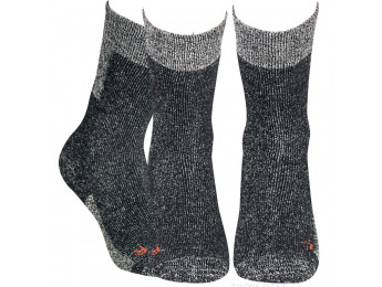 42959- Funkčné bavlnené ponožky "POLSTERZONEN" - 2  páry/bal.