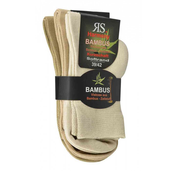 43010-Bambusové skrátené ponožky Sorbtek "BAMBUS" - 3  páry/bal.