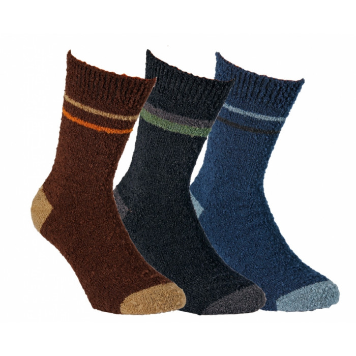 43353- Vlnené ponožky unisex - 2 páry/bal.