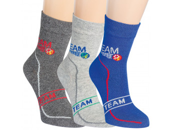 20840- Detské ponožky „TEAM“- 3 páry/bal.